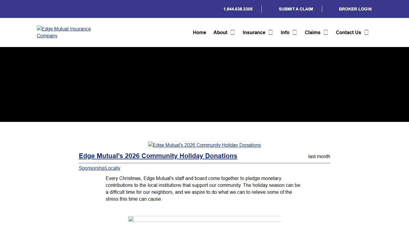 Edge Mutual's 2026 Community Holiday Donations - Edge Mutual